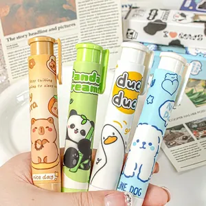 Lindo juego de gomas de borrar retráctiles con dibujos de animales para niños