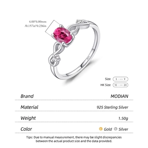 S925 Sterling Silber Ring Unendliche Liebe mit rosa Edelstein und Infinity-Design