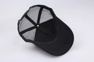 Classic black mesh trucker hat with breathable fabric design for Hunter x Hunter cosplay