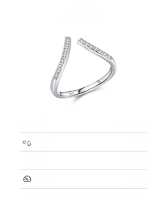 Detailansicht des S925 Silberrings mit 1,6mm Bandbreite und 1,56g Gewichtsanzeige