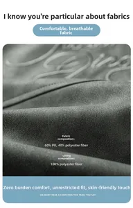 Detail of premium grey faux leather jacket fabric with 60% PU and 40% polyester texture