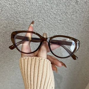 Retro Katzenauge Blaulichtfilter Brille Kunststoffrahmen Mode Entspiegelt Vintage Brillen Damen