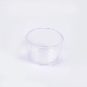 Mini gobelet en plastique transparent pour desserts DIY et miniatures de maison de poupée