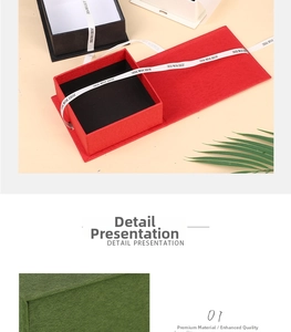 Macro detail of textured jewelry gift boxes with satin ribbons and velvet lining