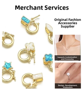 Detail of turquoise gold-plated pendants and connectors with a model wearing the necklace