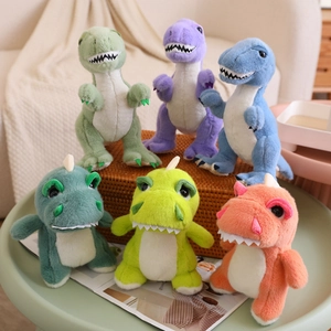 Dinosaur Plush Toy Soft Stuffed Animal Tyrannosaurus Triceratops Cartoon Doll For Kids Birthday Gift Home Decor