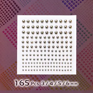 Gemme Per Il Viso Autoadesive Adesivi Per Il Corpo Künstliche Perle In Acrilico Strass Per Trucco Nail Art Fai-da-te Artigianato Scintillante Y2K