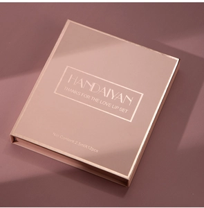 Coffret cadeau de brillant à lèvres 12 couleurs Handaiyan, rouge à lèvres liquide mat étanche.
