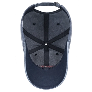 Innenansicht der Vintage-Baseballkappe in Navy mit roter Since 1998 Bestickung