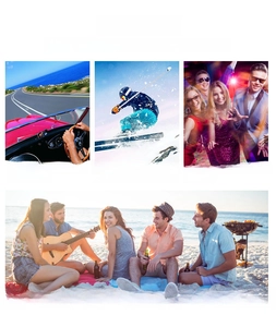 Versatile sunglasses for driving, skiing, and beach use with UV protection and anti-glare.