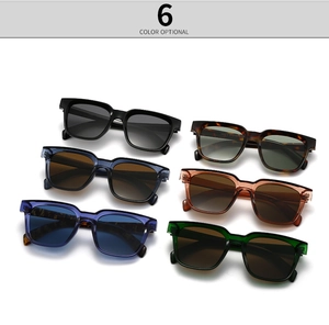 Six stylish oversized square sunglasses in various colors including tortoiseshell and black