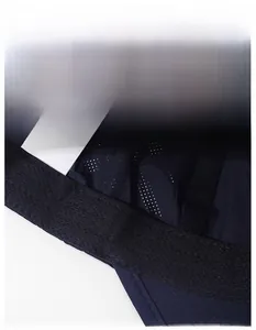 Close-up of quick-dry baseball cap interior with breathable pores and wide sweatband