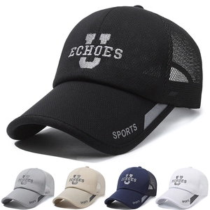 Breathable Mesh Baseball Cap Sun Protection Adjustable Sport Trucker Hat Lightweight Outdoor Summer Men Women