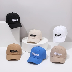 Detalle de gorras de béisbol de secado rápido para niños con diseño de bordado premium