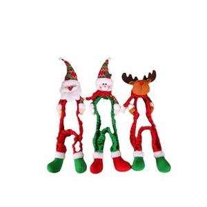 3D cartoon Christmas computer monitor cover featuring Santa, Snowman and Reindeer styles