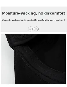 Dettaglio della fascia tergisudore ampia del cappello invernale da uomo con cuciture