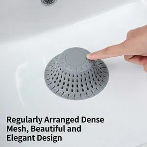 Copertura Scarico Silicone Raccogli Capelli Anti Ostruzione Filtro Lavandino Per Bagno Cucina Vasca Doccia Pavimento