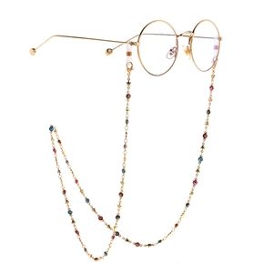 Fashion Metal Glasses Chain Evil Eye Enamel Star Sunglasses Strap Holder For Women Men Eyeglasses Accessory