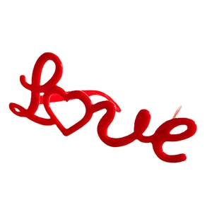 Funny red translucent LOVE letter shaped party glasses for Valentines Day photography props