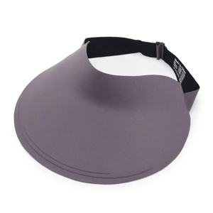 Foldable top sun visor hat for men and women with adjustable black elastic headband