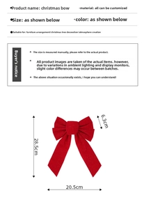 Macro shot of a red velvet Christmas bow with fine glitter and detailed ribbon texture