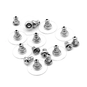 Stainless Steel Earring Backs Stoppers Bullet Butterfly Style DIY Jewelry Findings Accessories For Stud Earrings