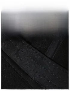 Detail of the widened sweatband with moisture-wicking fabric and reinforced stitching