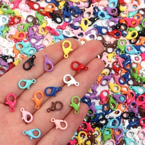 Vibrant candy colored lobster clasps for DIY jewelry making and handmade crafts