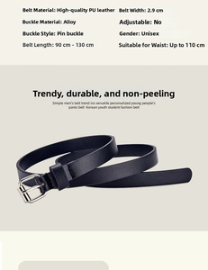 Close-up of kids glitter belt with heart buckle and high-quality black PU leather texture