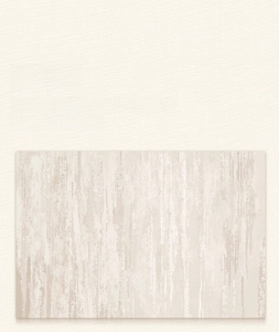 Textura detallada de la alfombra de lujo crema con diseño minimalista de ondas de arena