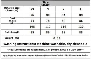 Tableau des tailles pour robe à carreaux femme avec mesures XS-L en centimètres