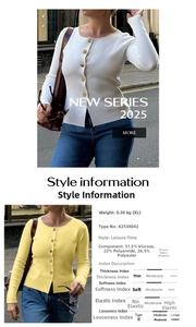 Detail of button-up knit shirt showing slim fit fabric and gold button accents