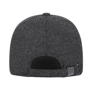 Cappello da baseball termico invernale da uomo con paraorecchie vista posteriore regolabile