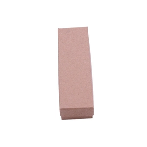 Minimalist brown kraft paper rectangle jewelry gift box for pens and bracelets