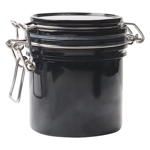 Eyelash extension glue storage container with airtight seal and activated carbon filter