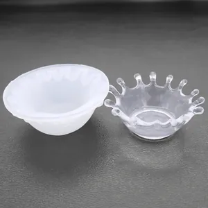 Resin Silicone Mold DIY Crown Water Drop Shape High Mirror Effect For Handcrafting Jewelry Dish Storage Box Desktop Decor