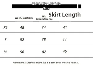 Guide des tailles pour robe à strass avec mesures de taille, hanches et longueur totale
