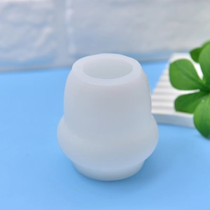 Pinecone shaped silicone candle mold for DIY soap making and fondant crafts