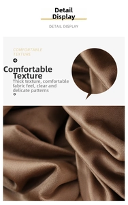 Detail of heavy brown velvet pillowcase showing soft texture and premium silk-like luster
