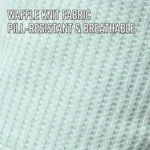 Breathable light green waffle fabric pet vest for small dogs with moisture wicking texture