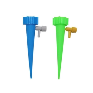 Adjustable indoor automatic plant watering device with drip irrigation control valves