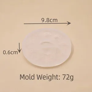 Mini-Früchte Silikonform für Kuchendeko mit verschiedenen Motiven und 9,8cm Durchmesser
