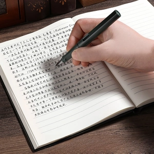 Carnet de notes en cuir souple A5 pour bureau et école avec pages lignées épaisses écriture