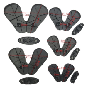 Adjustable plastic Christmas doll feet and legs accessories in various sizes and hole specs