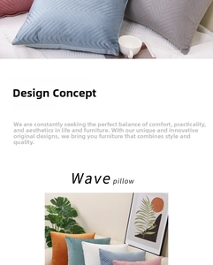 Detail of textured wave pattern on velvet pillow covers in various pastel colors