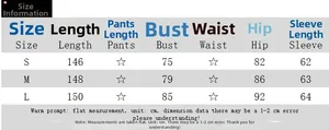 Size information chart for the slim fit turtleneck dress with length and bust measurements