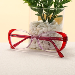 Fashion Cat Eye Anti Blue Light Glasses PC Frame Vintage Optical Eyewear For Women Men