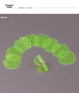 Macro detail of transparent fluorescent yellow flexible protective ring storage gasket