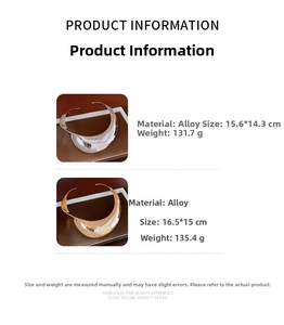Detail showing dimensions and specifications for this chunky silver metallic choker necklace