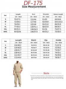 Tableau des tailles détaillé pour ensemble sweat à capuche et pantalon homme de S à XXXL